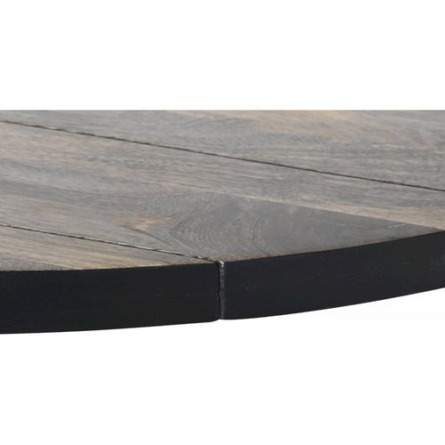 Table à manger Élégante Métal Et Bois Mango