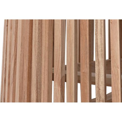 Table à manger Élégante Ronde En Mindi Naturel