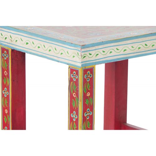 Table Gigogne Colorée Et Artisanale Unique