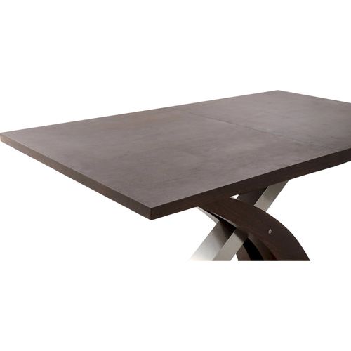 Table à manger Extensible Épurée Et Bicolore