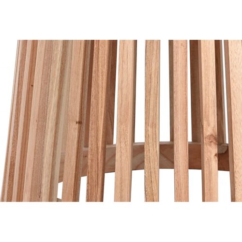 Table à manger Ronde En Bois Mindi Élégance Naturelle