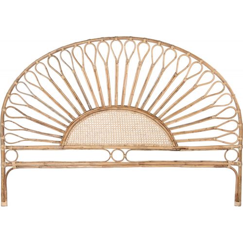 Tête De Lit Rotin Design Soleil Pour Chambre Élégante