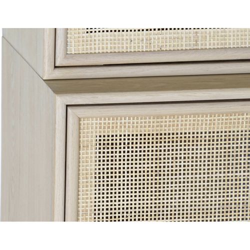 Vitrine En Paulownia Élégance Naturelle Avec Rangements