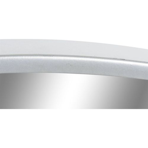 Miroir Argenté Mural Design Pour Une Élégance Sobre