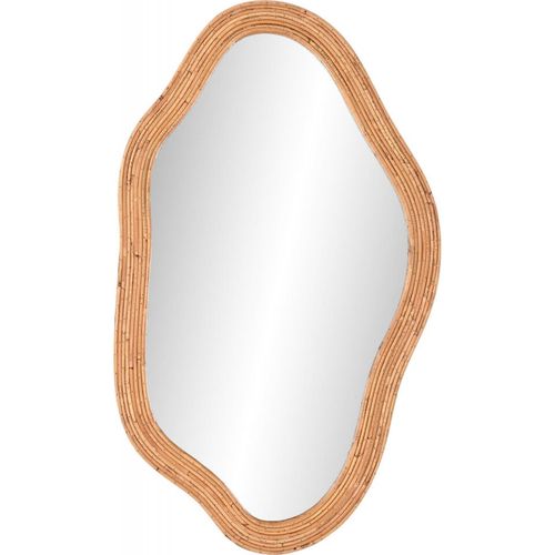 Miroir Élégant En Rotin Pour Déco Naturelle Et Authentique