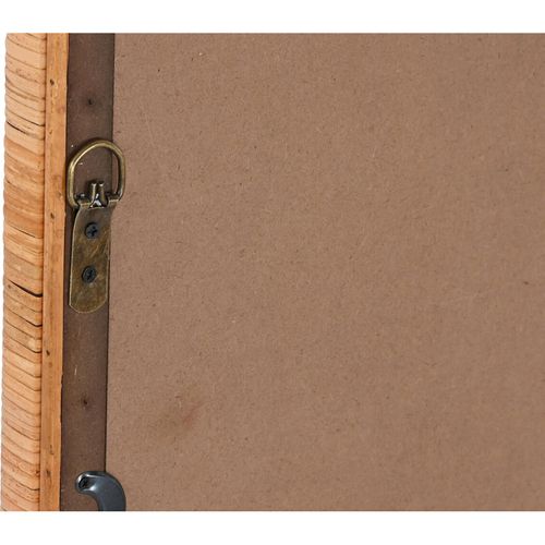 Miroir Élégant En Rotin Pour Intérieur Chic Et Naturel