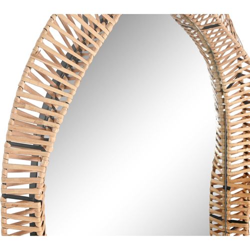 Miroir Élégance Naturelle En Rotin Pour Intérieur Chic