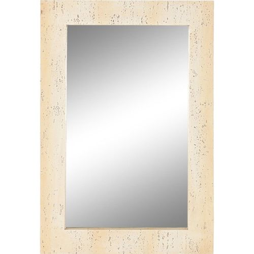 Miroir Effet Marbre Beige Élégance Intemporelle