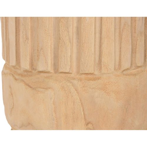 Cache-pot Bois Sculpté Paulownia Élégant Et Intemporel