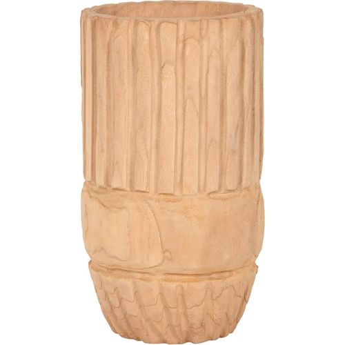 Cache-pot Bois Sculpté Paulownia Élégant Et Intemporel