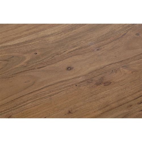 Table Basse En Acacia Marron Pour Salon Élégant