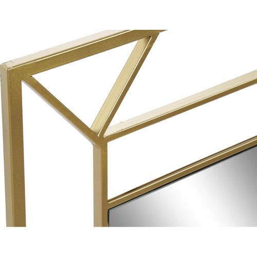 Miroir Élégance Dorée Et Finition Marbrée Chic