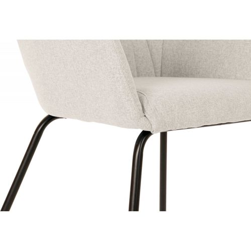 Chaise De Salle à Manger Confortable En Polyester Beige