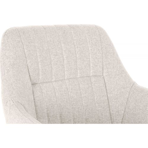 Chaise De Salle à Manger Confortable En Polyester Beige