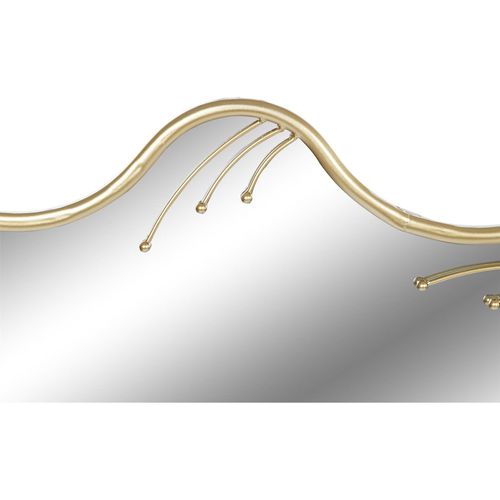 Miroir Design Doré Élégance Intemporelle Moderne