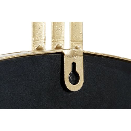 Miroir Doré Design En Métal Fini Élégant