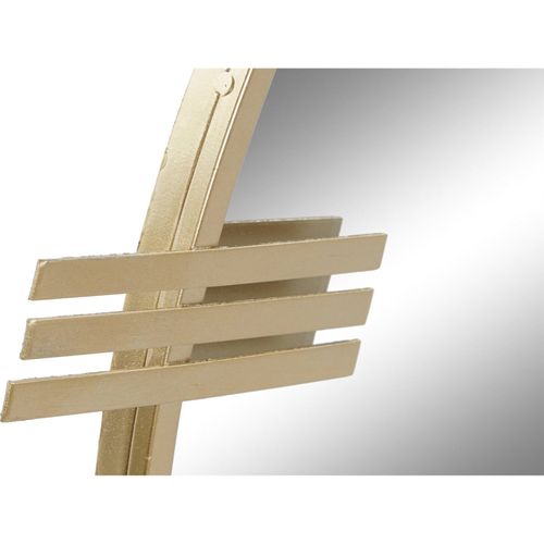 Miroir Doré Design En Métal Fini Élégant