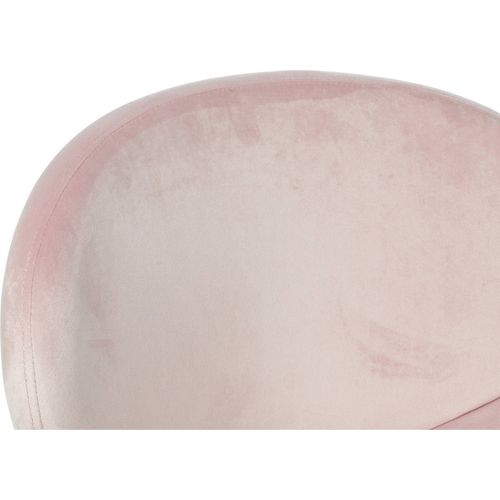 Chaise Cuisine Velours Rose Élégance Et Pieds Or