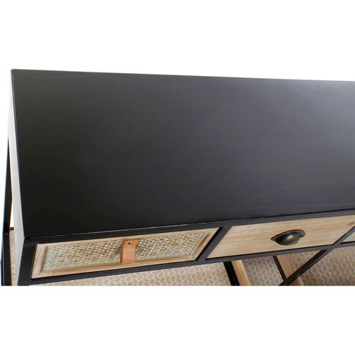 Console Élégante Bois Et Métal Pour Entrée Chic