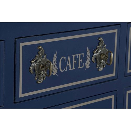 Console Bleu Marine Élégante Avec Rangement Pratique