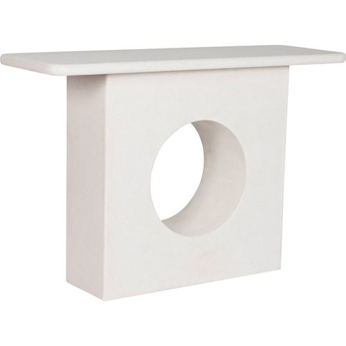 Console Élégante Blanche Pour Accueil Raffiné