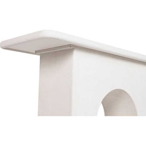 Console Élégante Blanche Pour Accueil Raffiné