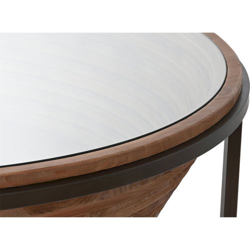 Table Basse Verre Et Bois Élégance Salon