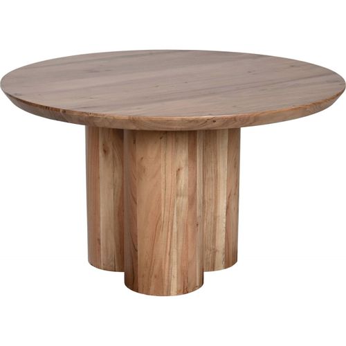 Table Basse Élégante En Acacia Pour Salon Moderne