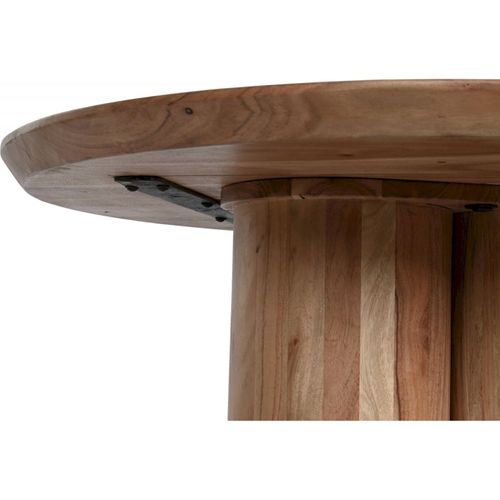 Table Basse Élégante En Acacia Pour Salon Moderne