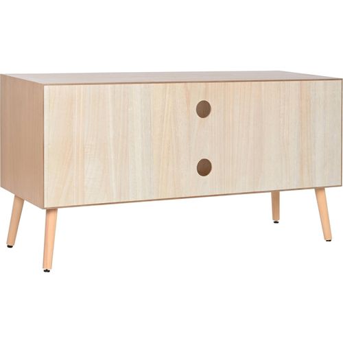 Meuble TV Chic En Paulownia Pour Salon Moderne