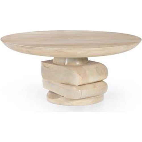 Table Basse En Bois Gris Élégance Contemporaine