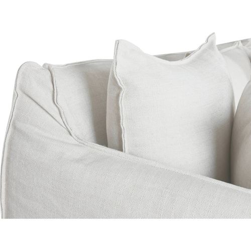 Canapé Fixe Coral En Lin Confort Élégant