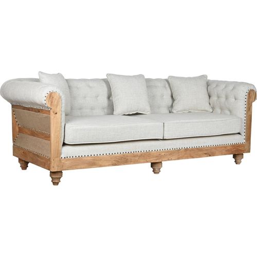 Canapé Fixe En Coton Style Mango Élégant Et Confort