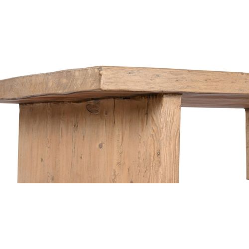 Table Basse Élégante Chêne Robuste Pour Salon Chic