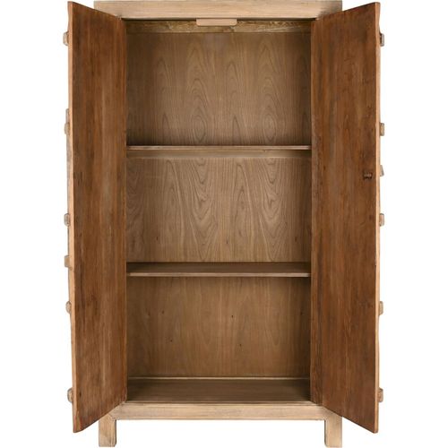 Armoire Bois Naturel Chic Pour Salon Épuré