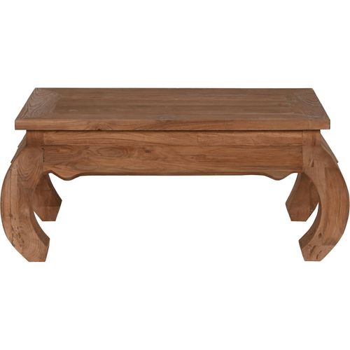 Table Basse En Teck Recyclé Pour Intérieur Cosy Et Élégant