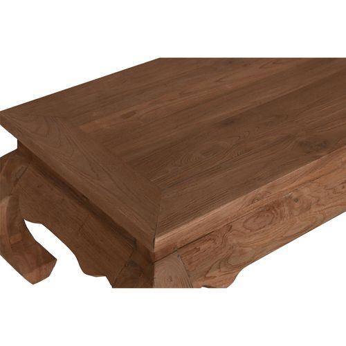 Table Basse En Teck Recyclé Pour Intérieur Cosy Et Élégant