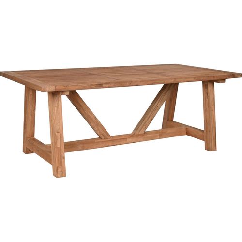 Table De Salon Élégante En Teck Pour Intérieur Chic