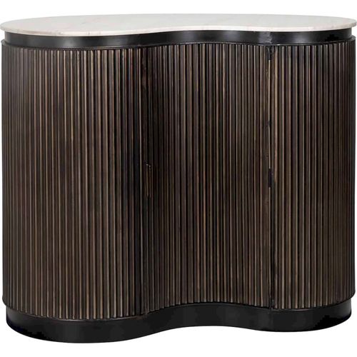 Bar Élégant Une Porte Fer Et Marbre