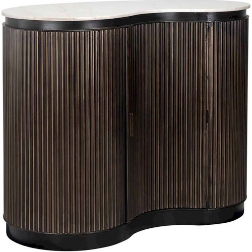 Bar Élégant Une Porte Fer Et Marbre