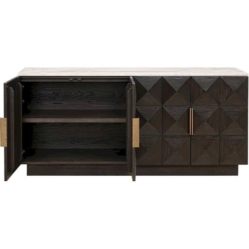 Buffet Claremont 4 Portes Marron