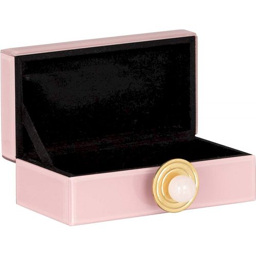 Boîte De Rangement Élégante Rose