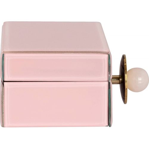 Boîte De Rangement Élégante Rose