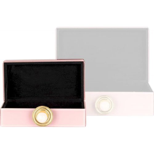 Boîte De Rangement Élégante Rose