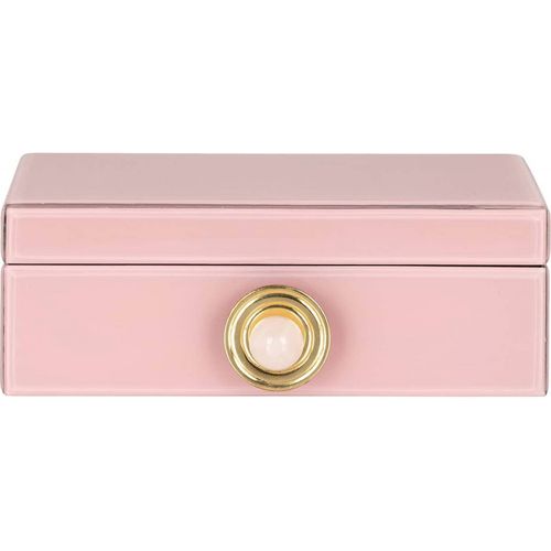 Boîte De Rangement Élégante Rose Jamila