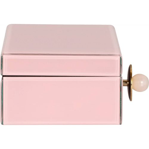 Boîte De Rangement Élégante Rose Jamila