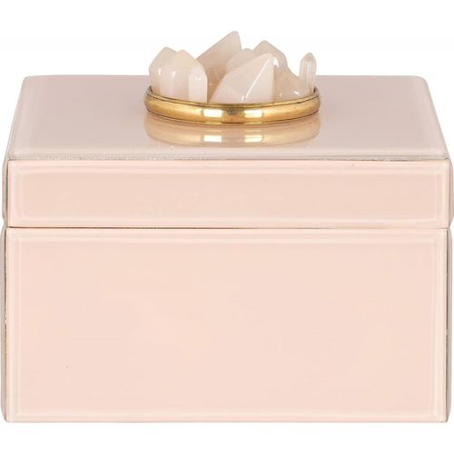 Boîte De Rangement Élégante Rose