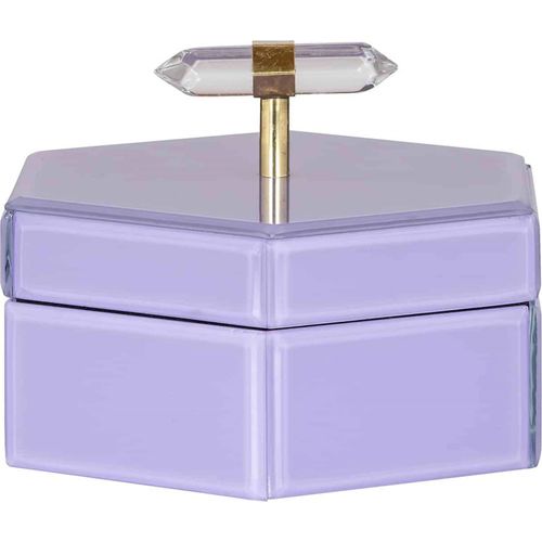 Boîte De Rangement Élégante Violette