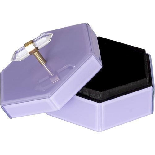 Boîte De Rangement Élégante Violette