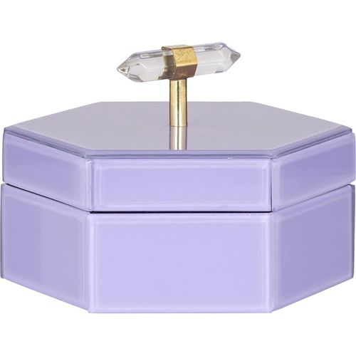 Boîte De Rangement Élégante Violette